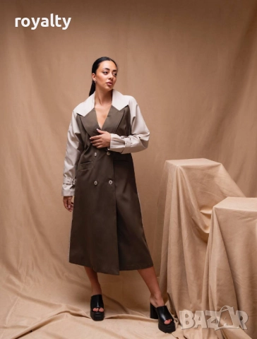 Елегантно Дамско Палто , снимка 3 - Палта, манта - 52886124