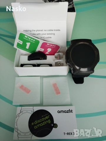 Часовник Смарт Amazfit T-Rex 3 , снимка 9 - Смарт гривни - 53408934