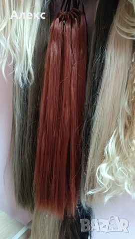 Синтетични опашки термоустойчиви до 180 градуса, снимка 3 - Аксесоари за коса - 53117521