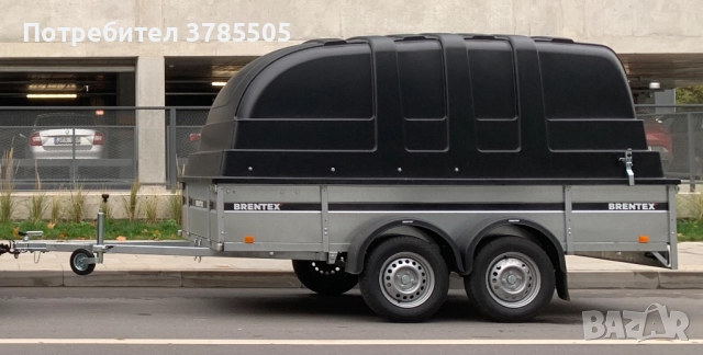 Предлагам ремарке Brentex с аеродинамично покривало