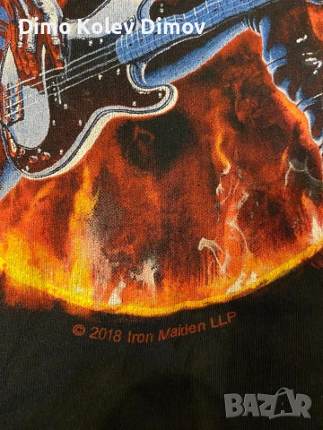 Iron Maiden Детска Тениска 140 см, Оригинал!, снимка 4 - Детски тениски и потници - 51393670