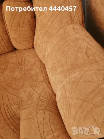 Разтегателен диван и два фотьойла, снимка 6 - Дивани и мека мебел - 50125116