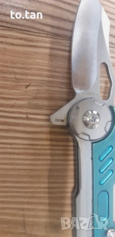 Малко ножче стомана м390, снимка 4 - Ножове - 51292047