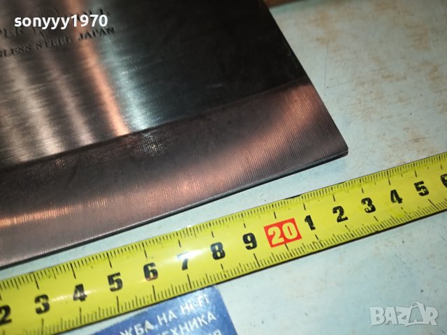 JAPAN-МАСИВЕН САТЪР-ЯК ГОЛЯМ ТЕЖЪК 1001241745, снимка 15 - Антикварни и старинни предмети - 43748015