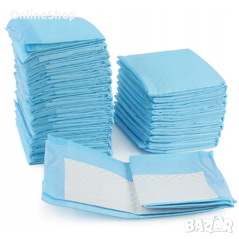 Хигиенни абсорбиращи постелки за животни, Направени от 6 слоя, XL, снимка 14 - За кучета - 53576470