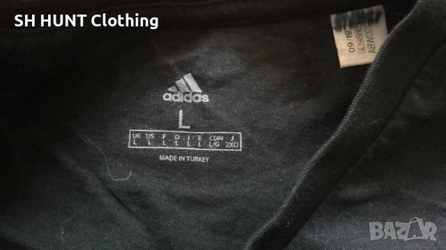 Adidas T-Shirt Размер L оригинална тениска 15-51, снимка 6 - Тениски - 52683357