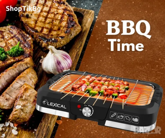 Електрическо барбекю - 1800W - Гаранция 24 месеца , снимка 3 - Барбекюта - 48491930