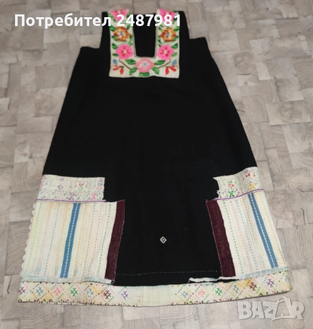 Ямболска носия белкосник и престилки, снимка 4 - Антикварни и старинни предмети - 52306782
