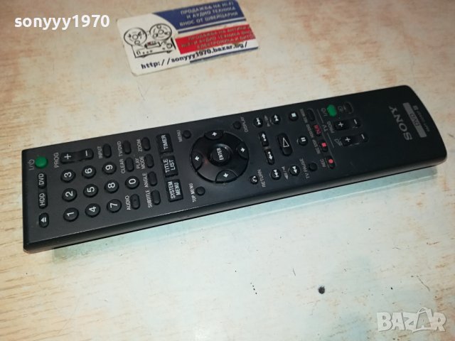 *SONY HDD//DVD REMOTE CONTROL-ВНОС SWISS 2701241757, снимка 4 - Дистанционни - 44003102