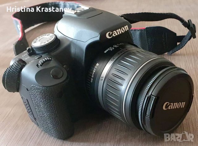 Професионален фотоапарат Canon EOS 500D