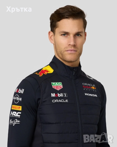 Red Bull Racing F1 Hybrid Gilet - Оригинален мъжки елек, снимка 6 - Якета - 52727233
