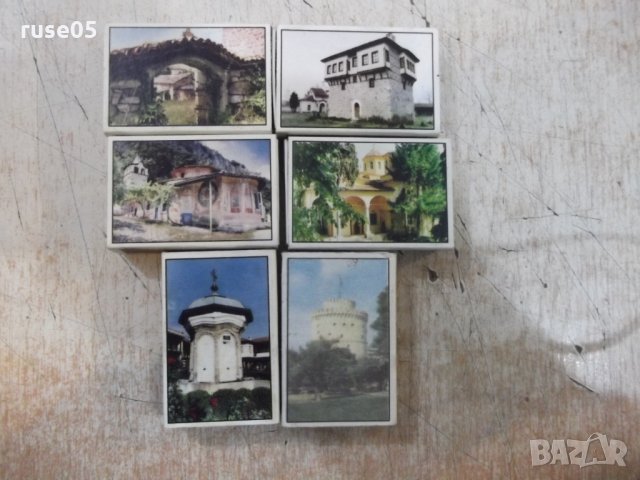 Лот от 6 бр. български кибрита с изображения на манастири, снимка 3 - Други ценни предмети - 28006744