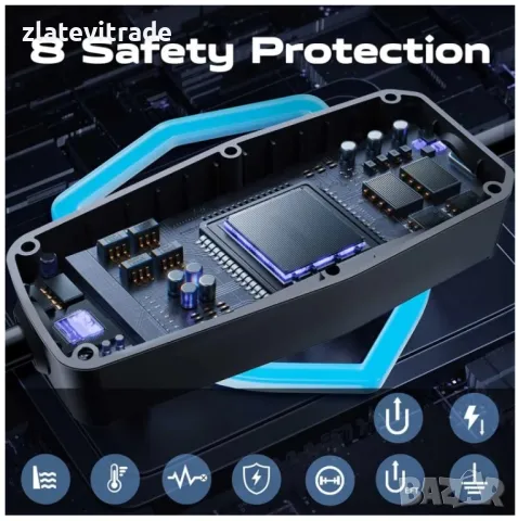 ПРЕНОСИМО ЗАРЯДНО TYPE 2 ЗА ЕЛЕКТРИЧЕСКИ АВТОМОБИЛИ, 451, снимка 5 - Аксесоари и консумативи - 49474926