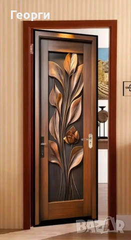 Самозалепващо винилово покритие за обновяване на врата, различни видове, снимка 7 - Други стоки за дома - 51611599