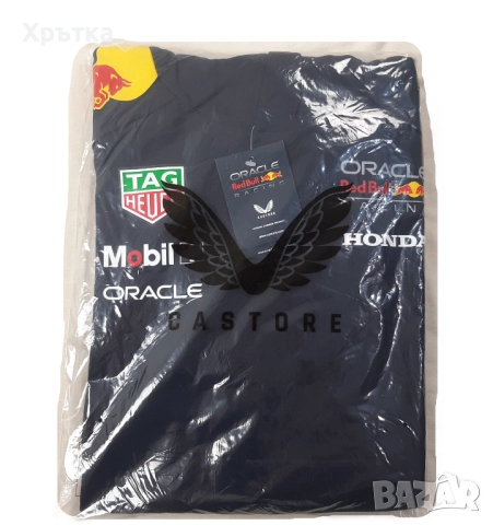 Red Bull Racing F1 Teamline Hoodie - Оригинален мъжки суитшърт, снимка 12 - Суичъри - 52727392
