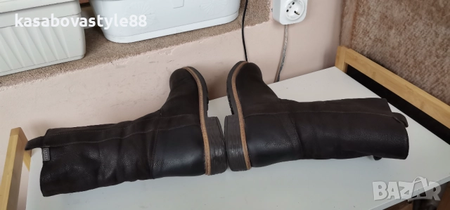 Ботуши Clic! Естествена кожа , снимка 7 - Дамски ботуши - 52877035