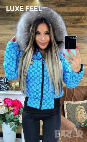 Gucci 💎Дамски Зимни Якета , снимка 3 - Якета - 53298643