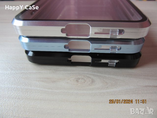 Xiaomi Redmi Note 13 Pro 4G 5G / 13 Pro+ / 13 5G / Двоен 360 магнитен кейс калъф с камера протектор, снимка 11 - Калъфи, кейсове - 43789376