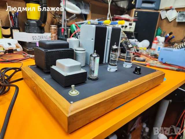 Лампов усилвател Piccolo, снимка 3 - Ресийвъри, усилватели, смесителни пултове - 53598553