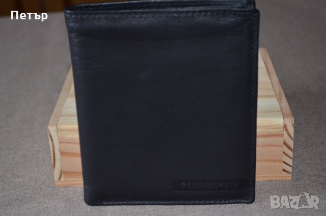 Bodenschatz Tarent 8-018 TE вертикален портфейл, снимка 3 - Портфейли, портмонета - 32609422