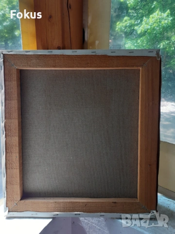 Стара картина масло на платно на български автор, снимка 7 - Антикварни и старинни предмети - 53384001