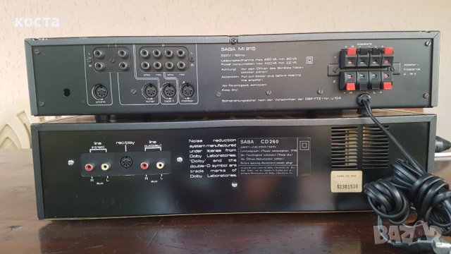 Saba MI 215 SABA CD 260, снимка 9 - Декове - 43312472
