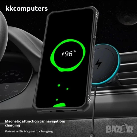 Samsung Galaxy A36 5G / A56 5G PC + TPU/ MagSafe Удароустойчив Калъф и Протектор, снимка 10 - Калъфи, кейсове - 50790090