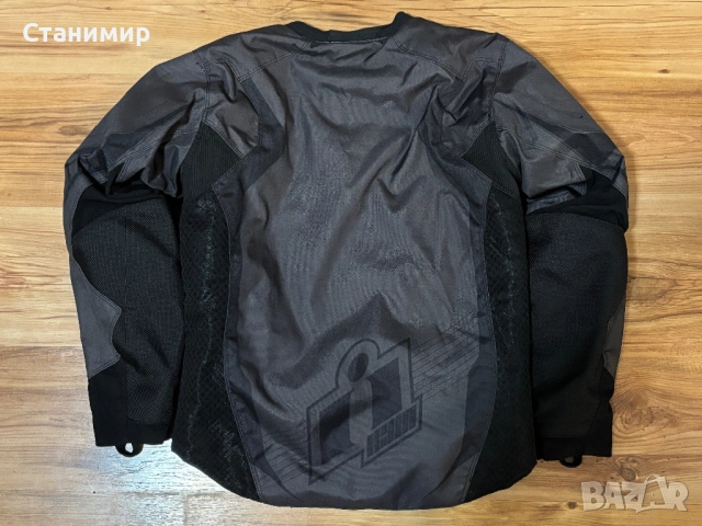 Мото Текстилно Яке Icon D30 Waterproof - размер S/M, снимка 2 - Аксесоари и консумативи - 52190272