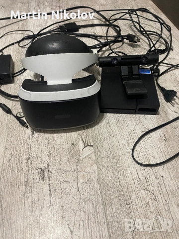 Ps 4 slim 1 TB с 2 игри, 2 джойскика, 2 move джойстика, VR, камера и подставка, снимка 6 - PlayStation конзоли - 53423882