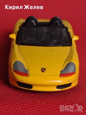 Метална количка PORSCHE BOXSTER MADE IN CHINA WELLY за КОЛЕКЦИЯ ДЕКОРАЦИЯ 68861, снимка 2 - Колекции - 40679404