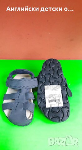Английски детски сандали естествена кожа-ортопедични-M&S, снимка 6 - Детски сандали и чехли - 28557654