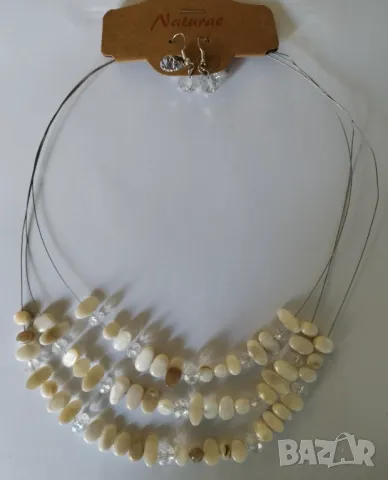 Бижута - колиета, колиета с обеци, снимка 7 - Колиета, медальони, синджири - 47570068