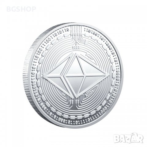 Етериум Класик монета / Ethereum Classic Coin ( ETC ) - Silver, снимка 5 - Нумизматика и бонистика - 38927876