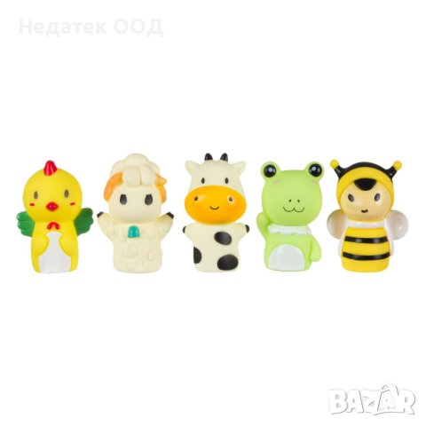 Комплект кукли за пръсти, Диви животни, 5 бр., снимка 2 - Фигурки - 43097636