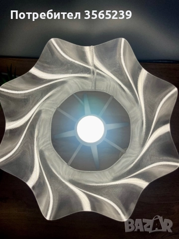 Стилна интериорна лампа, снимка 10 - Лампиони - 52386179