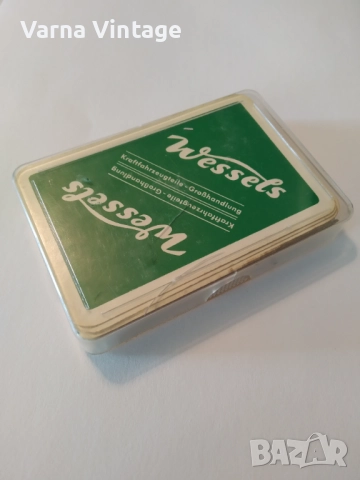 Колекционерски двойни карти в оригиналната пластмасова кутия (2). Германия.