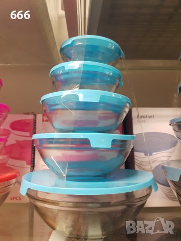 Стъклени кутии, снимка 3 - Прибори за хранене, готвене и сервиране - 43187941