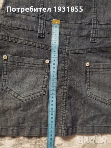 Дънкова рокля 10г, снимка 6 - Детски рокли и поли - 35095310