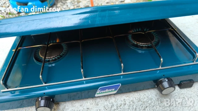 Туристически газов двоен котлон Endres , снимка 2 - Газови котлони - 51403011