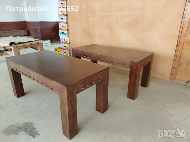 Маса трапезна старинен стил, снимка 6 - Маси - 52249078