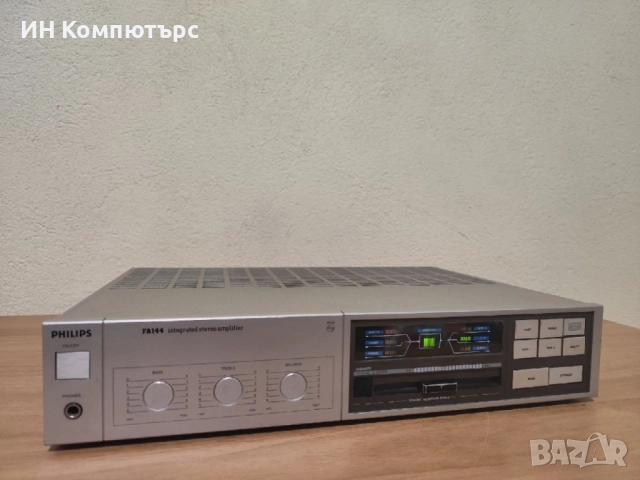 Продавам транзисторен стерео усилвател Philips 70FA144/00, снимка 3 - Ресийвъри, усилватели, смесителни пултове - 52541032