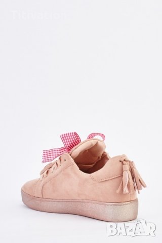 Розови кецове, снимка 3 - Кецове - 26560249