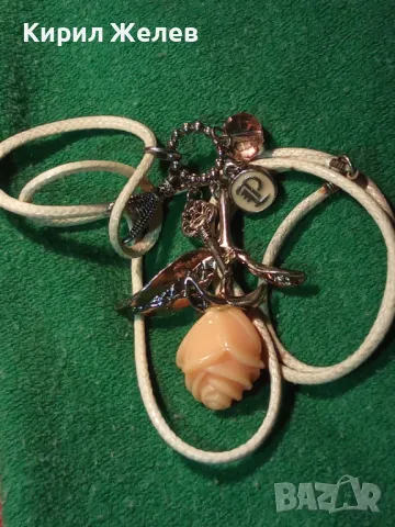 МАРКОВО БОХО СТИЛ КОЛИЕ с ФЛОРАЛНА АРТ ВИСУЛКА - РОЗА 47325, снимка 13 - Колиета, медальони, синджири - 47316517