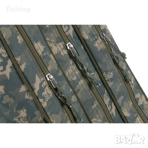 Луксозен Калъф за въдици Rod Holdall Multi Camo 90/110/130/145/160см, снимка 12 - Екипировка - 43354146