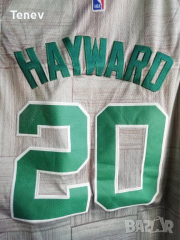 Boston Celtics #20 Hayward Nike Swingman NBA Jersey оригинален потник , снимка 4 - Тениски - 43241791