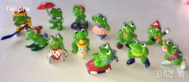 Продавам отделни фигурки на Kinder Surprise за попълване на колекции от Италия.(90-те), снимка 18 - Фигурки - 52663348