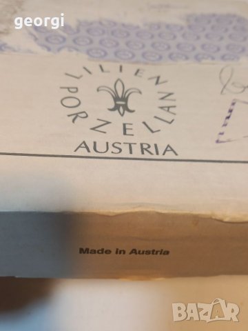 Австрийска порцеланова декоративна чиния сова, снимка 8 - Колекции - 37692757