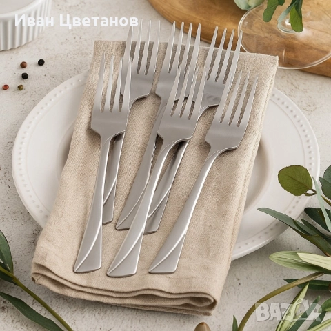 Вилици Bohmann BH 5813MR, 6 броя, неръждаема стомана