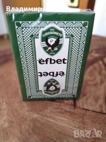 Тесте карти за игра Ludogorets/efbet, снимка 2 - Карти за игра - 40299539