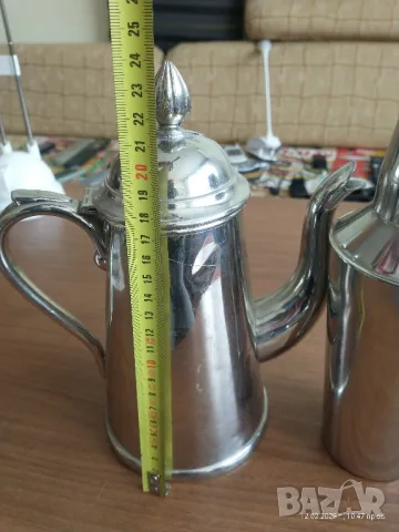 Месингов ретро чайник и шейкър за коктейли , снимка 4 - Други ценни предмети - 49095232